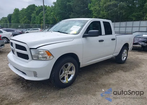 2018 Ram 1500 Express 4X4 6'4 Box из США, поврежденный, VIN 1C6RR7FT9JS184388